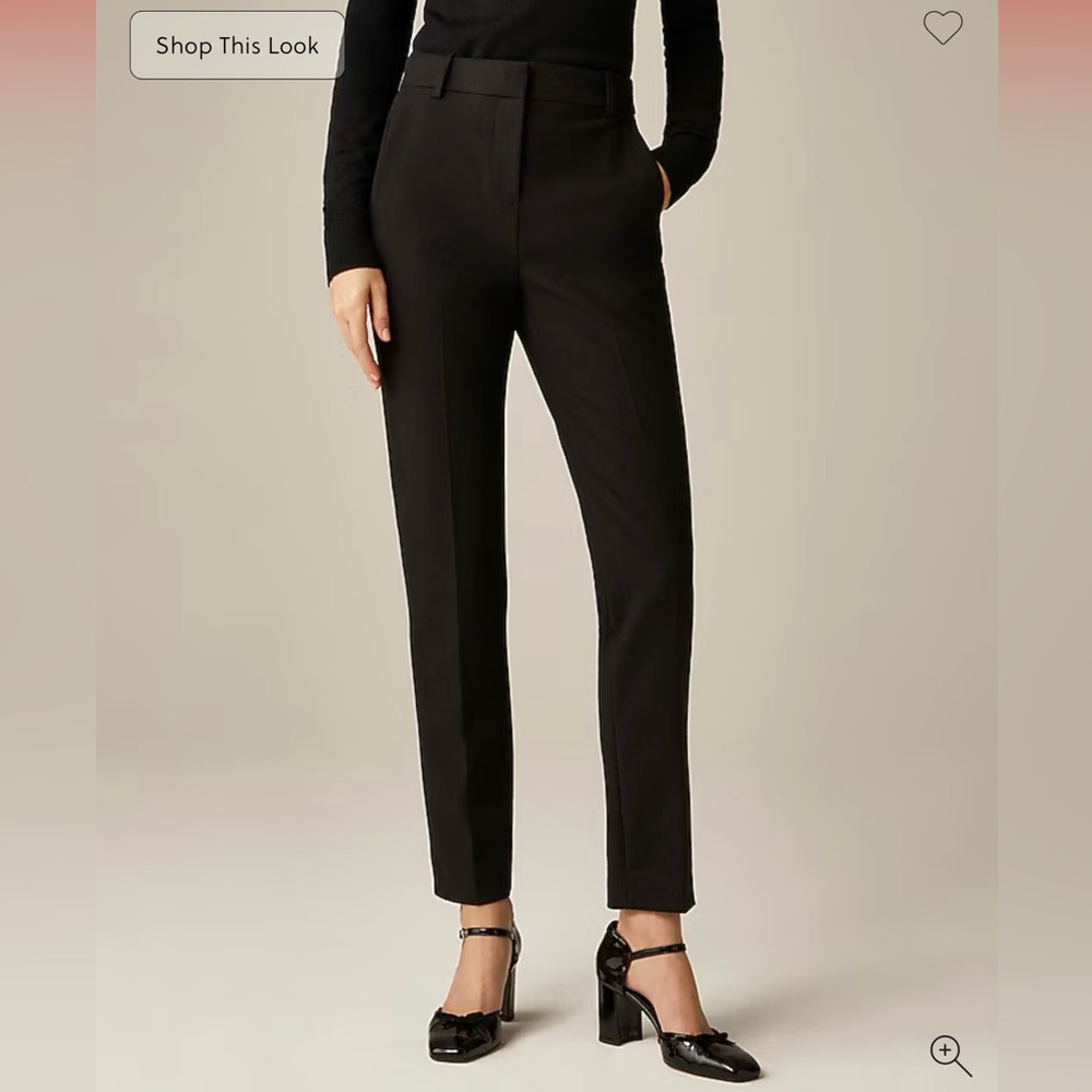 J. Crew Black Straight Leg Women's Pants